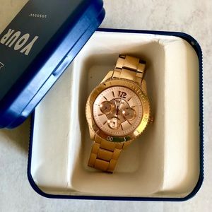 Fossil Rose Gold Watch